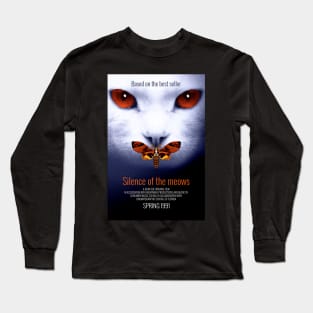 Silence of The Meows Long Sleeve T-Shirt